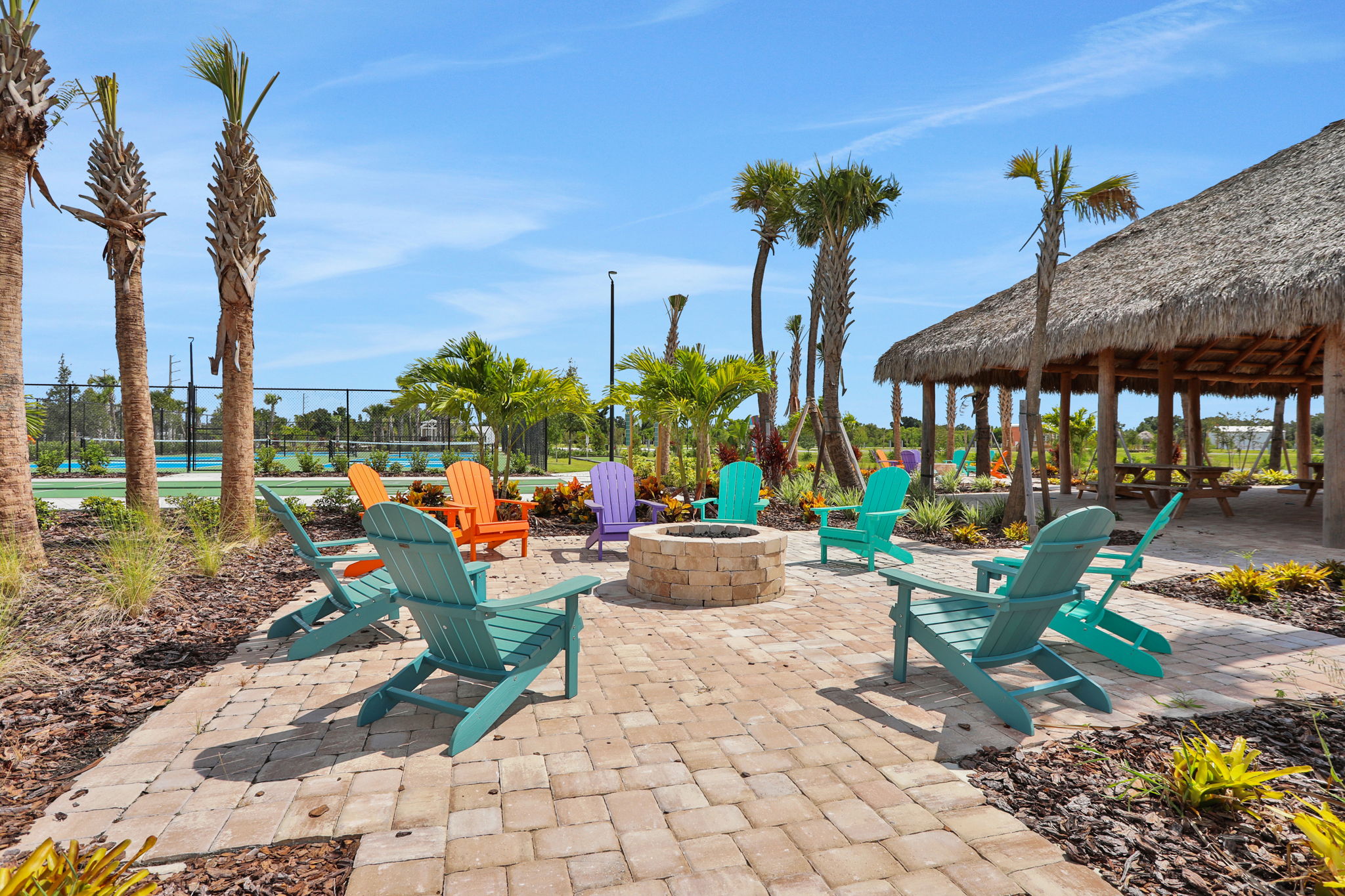 palm breeze fire pit Palm Breeze Fire Pit Area